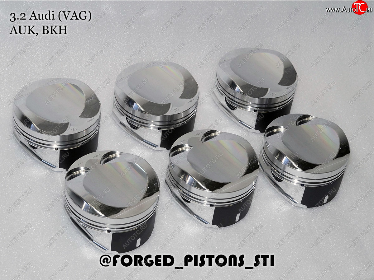 30 299 р. Поршни (3.2 л AUK/BKH/BPK/BYU поколение EA837) СТИ  Audi A4  B7 - A8  D3 (диаметр поршня: 83,00 мм)  с доставкой в г. Кемерово