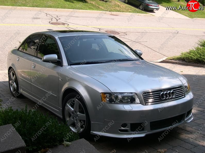 15 299 р. Накладка на передний бампер ABT Audi A4 B6 седан (2000-2006)  с доставкой в г. Кемерово