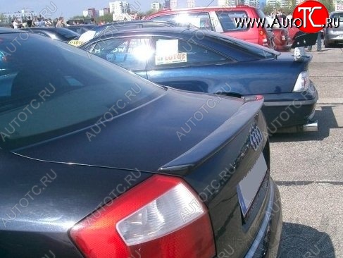 2 449 р. Лип спойлер CT v2  Audi A4  B6 (2000-2006) седан (Неокрашенный)  с доставкой в г. Кемерово