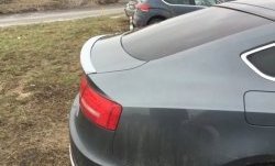 3 999 р. Лип спойлер CT Audi A5 8T дорестайлинг, лифтбэк (2007-2011) (Неокрашенный)  с доставкой в г. Кемерово. Увеличить фотографию 3