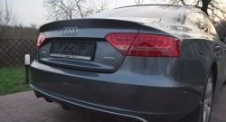 3 999 р. Лип спойлер CT Audi A5 8T дорестайлинг, лифтбэк (2007-2011) (Неокрашенный)  с доставкой в г. Кемерово. Увеличить фотографию 7