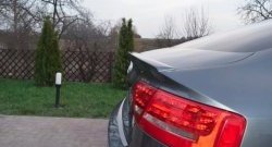 3 999 р. Лип спойлер CT Audi A5 8T дорестайлинг, лифтбэк (2007-2011) (Неокрашенный)  с доставкой в г. Кемерово. Увеличить фотографию 8