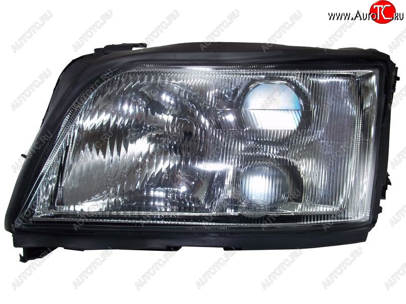5 599 р. Левая передняя фара SAT (с туманкой) Audi A6 C4 универсал (1994-1997)  с доставкой в г. Кемерово