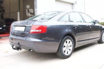 22 699 р. Фаркоп Aragon Audi A6 C6 дорестайлинг, седан (2004-2008) (шар S)  с доставкой в г. Кемерово. Увеличить фотографию 3