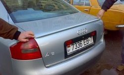 2 399 р. Лип-спойлер Борман Audi A6 C5 дорестайлинг, седан (1997-2001)  с доставкой в г. Кемерово. Увеличить фотографию 2