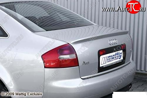 2 399 р. Лип-спойлер Matig Audi A6 C5 дорестайлинг, седан (1997-2001)  с доставкой в г. Кемерово