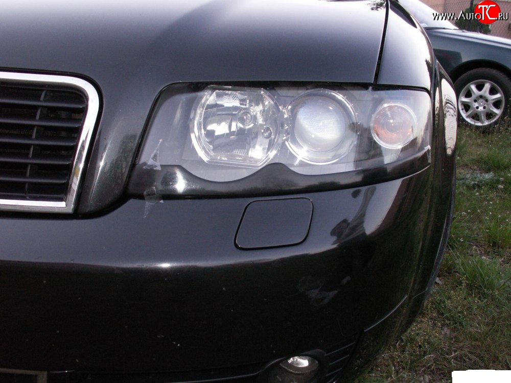 1 949 р. Реснички Sport на фары Audi A6 C6 дорестайлинг, универсал (2004-2008)  с доставкой в г. Кемерово