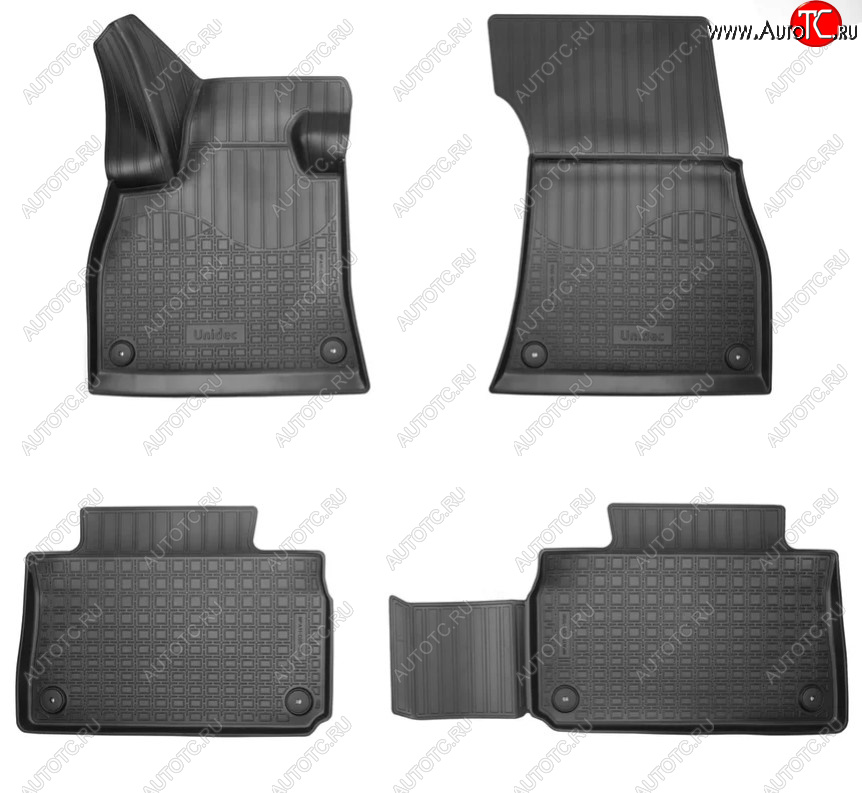 3 199 р. Коврики салона Norplast Unidec  Audi e-tron  GE (2018-2023) (Цвет: черный)  с доставкой в г. Кемерово