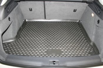 3 599 р. Коврик в багажник (рестайлинг) Element (полиуретан) Audi Q3 8U рестайлинг (2014-2018)  с доставкой в г. Кемерово. Увеличить фотографию 2