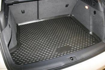 3 599 р. Коврик в багажник (рестайлинг) Element (полиуретан) Audi Q3 8U рестайлинг (2014-2018)  с доставкой в г. Кемерово. Увеличить фотографию 4