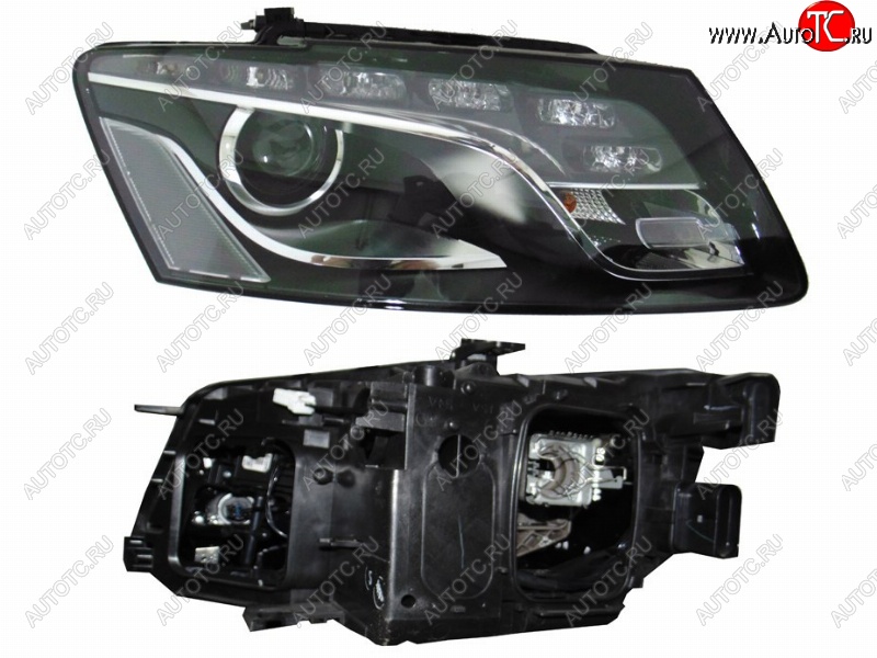 152 999 р. Правая фара (под ксенон / диод) SAT Audi Q5 8R дорестайлинг (2008-2012)  с доставкой в г. Кемерово