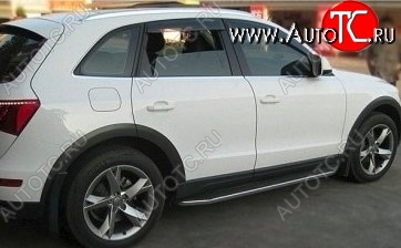 13 999 р. Накладки на колёсные арки (рестайлинг) CT Audi Q5 8R дорестайлинг (2008-2012) (Неокрашенные)  с доставкой в г. Кемерово