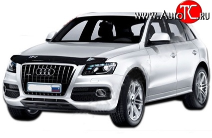 1 179 р. Дефлектор капота NovLine Audi Q5 8R дорестайлинг (2008-2012)  с доставкой в г. Кемерово