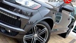 17 299 р. Накладки на колёсные арки Slim Arch Audi Q7 4L дорестайлинг (2005-2009) (Неокрашенные)  с доставкой в г. Кемерово. Увеличить фотографию 3