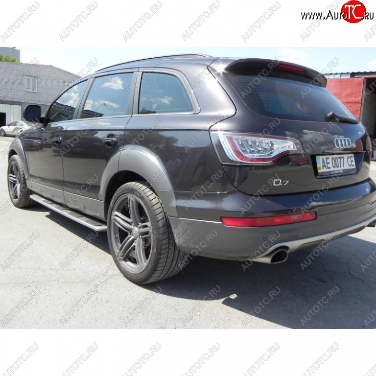 14 099 р. Накладки на колёсные арки NOBLE DESIGN Audi Q7 4L дорестайлинг (2005-2009) (Неокрашенные)  с доставкой в г. Кемерово