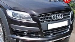 3 689 р. Дефлектор капота NovLine Audi Q7 4L дорестайлинг (2005-2009)  с доставкой в г. Кемерово. Увеличить фотографию 1