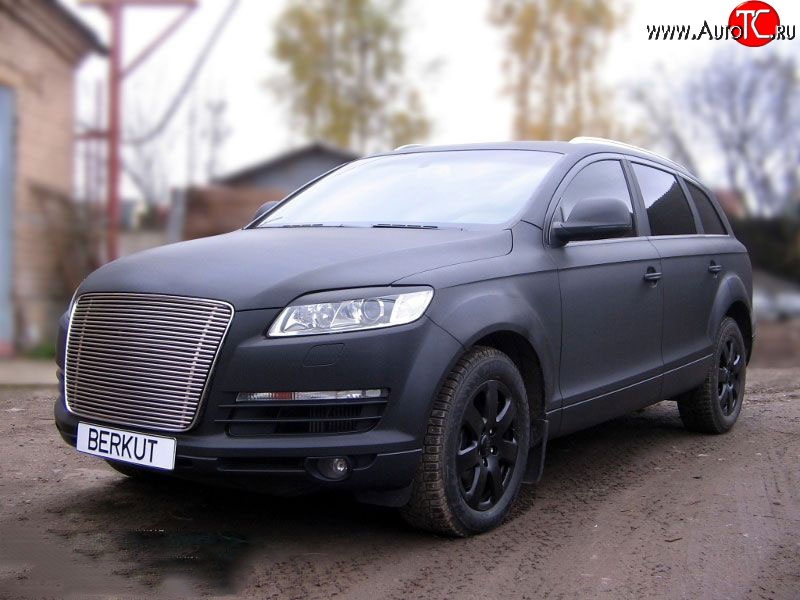 7 299 р. Декоративная вставка воздухозаборника Berkut Audi Q7 4L дорестайлинг (2005-2009)  с доставкой в г. Кемерово