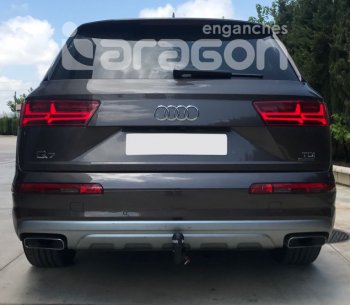 22 699 р. Фаркоп Aragon Audi Q8 4MN (2018-2022) (тип шара: V)  с доставкой в г. Кемерово. Увеличить фотографию 5