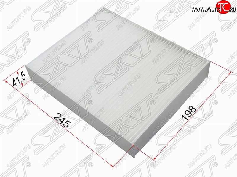 234 р. Фильтр салонный SAT (245х198х41.5 mm)  BMW 1 серия ( F21,  F20) - 4 серия  F32  с доставкой в г. Кемерово