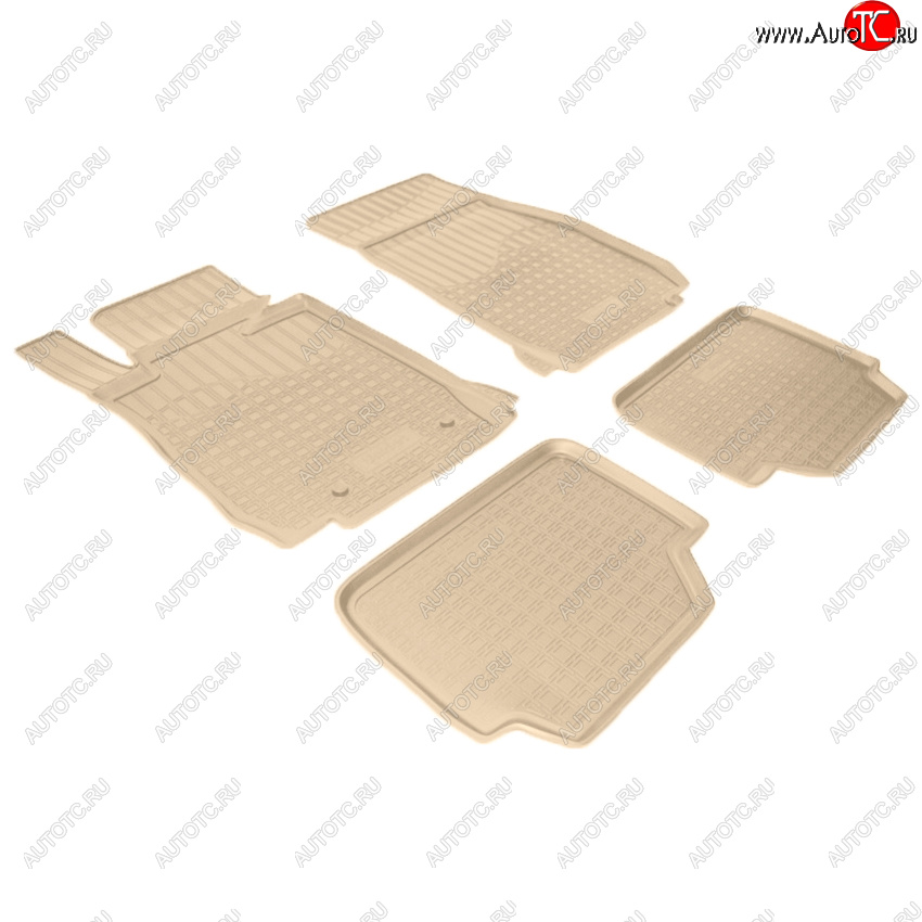 3 479 р. Коврики салона Norplast Unidec  BMW 1 серия ( F21,  F20) (2011-2020) хэтчбэк 3 дв. дорестайлинг, хэтчбэк 5 дв. дорестайлинг, хэтчбэк 3 дв. 1-ый рестайлинг, хэтчбэк 3 дв. 2-ой рестайлинг, хэтчбэк 5 дв. 2-ой рестайлинг (Цвет: бежевый)  с доставкой в г. Кемерово