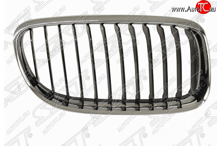 1 249 р. Правая решетка радиатора SAT (черная/хром)  BMW 3 серия  E90 (2008-2012) седан рестайлинг  с доставкой в г. Кемерово