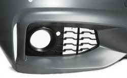 38 949 р. Передний бампер M-pakiet BMW 4 серия F32 купе дорестайлинг (2013-2017) (Неокрашенный)  с доставкой в г. Кемерово. Увеличить фотографию 3