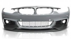 61 499 р. Передний бампер M-performance BMW 4 серия F32 купе дорестайлинг (2013-2017) (Неокрашенный)  с доставкой в г. Кемерово. Увеличить фотографию 2