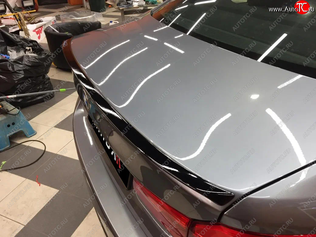 7 999 р. Спойлер багажника M-Performance  BMW 5 серия  G30 (2016-2020) дорестайлинг, седан (черный глянцевый)  с доставкой в г. Кемерово