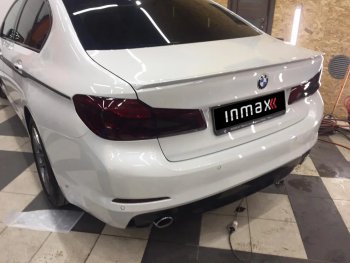 7 999 р. Спойлер багажника M-Performance  BMW 5 серия  G30 (2016-2020) дорестайлинг, седан (черный глянцевый)  с доставкой в г. Кемерово. Увеличить фотографию 5