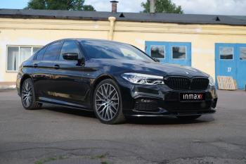 10 999 р. Пластиковые накладки M-порогов  BMW 5 серия  G30 (2016-2020) дорестайлинг, седан  с доставкой в г. Кемерово. Увеличить фотографию 12