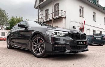 10 999 р. Пластиковые накладки M-порогов  BMW 5 серия  G30 (2016-2020) дорестайлинг, седан  с доставкой в г. Кемерово. Увеличить фотографию 17