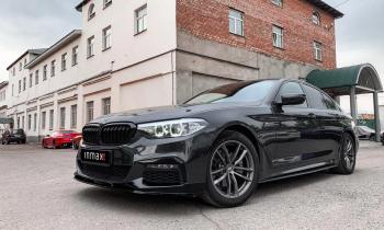 10 999 р. Пластиковые накладки M-порогов  BMW 5 серия  G30 (2016-2020) дорестайлинг, седан  с доставкой в г. Кемерово. Увеличить фотографию 18