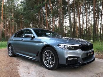 10 999 р. Пластиковые накладки M-порогов  BMW 5 серия  G30 (2016-2020) дорестайлинг, седан  с доставкой в г. Кемерово. Увеличить фотографию 21