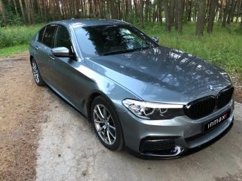 10 999 р. Пластиковые накладки M-порогов  BMW 5 серия  G30 (2016-2020) дорестайлинг, седан  с доставкой в г. Кемерово. Увеличить фотографию 22
