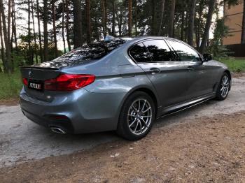 10 999 р. Пластиковые накладки M-порогов  BMW 5 серия  G30 (2016-2020) дорестайлинг, седан  с доставкой в г. Кемерово. Увеличить фотографию 23