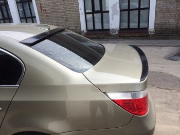 2 799 р. Лип спойлер АВТОКРАТ  BMW 5 серия  E60 (2003-2007) седан дорестайлинг (Неокрашенный)  с доставкой в г. Кемерово. Увеличить фотографию 4
