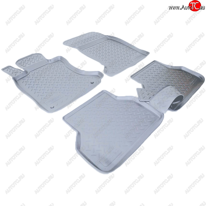 3 699 р. Коврики салона Norplast Unidec  BMW 5 серия ( E60,  E61) (2003-2007) седан дорестайлинг, универсал дорестайлинг (Цвет: серый)  с доставкой в г. Кемерово