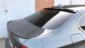 2 799 р. Козырек на заднее стекло АВТОКРАТ  BMW 5 серия ( F11,  F10) (2009-2013) дорестайлинг, универсал, седан дорестайлинг (Неокрашенный)  с доставкой в г. Кемерово. Увеличить фотографию 2