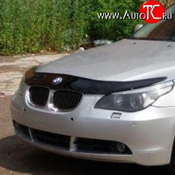 5 079 р. Дефлектор капота NovLine  BMW 5 серия  E60 (2003-2007) седан дорестайлинг  с доставкой в г. Кемерово