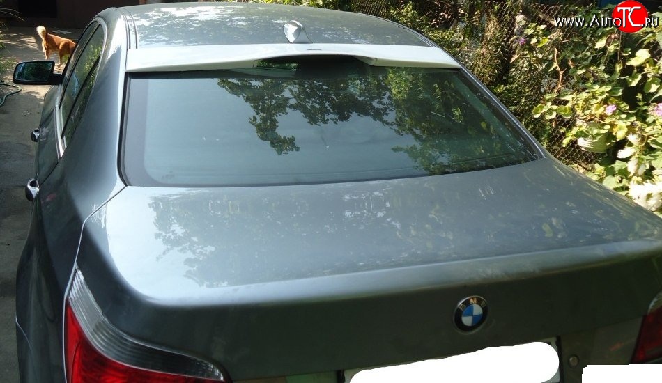1 549 р. Козырёк на заднее лобовое стекло Style BMW 5 серия E60 седан дорестайлинг (2003-2007)  с доставкой в г. Кемерово