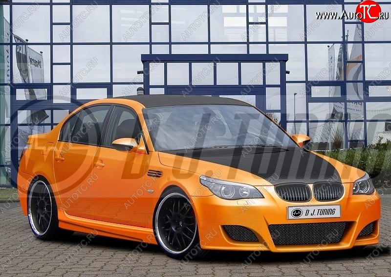 25 899 р. Передний бампер D.J. BMW 5 серия E60 седан дорестайлинг (2003-2007)  с доставкой в г. Кемерово
