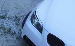 1 249 р. Реснички на фары CT BMW 5 серия E60 седан дорестайлинг (2003-2007) (Неокрашенные)  с доставкой в г. Кемерово. Увеличить фотографию 2