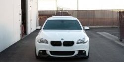 10 849 р. Накладка на передний бампер M-Performance BMW 5 серия F10 рестайлинг, седан (2013-2017) (Неокрашенная)  с доставкой в г. Кемерово. Увеличить фотографию 7