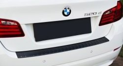 1 459 р. Накладка на задний бампер RA BMW 5 серия F10 седан дорестайлинг (2009-2013) (Поверхность шагрень)  с доставкой в г. Кемерово. Увеличить фотографию 2
