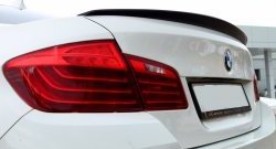 8 799 р. Лип спойлер BSM  BMW 5 серия  F10 (2009-2013) седан дорестайлинг (Неокрашенный)  с доставкой в г. Кемерово. Увеличить фотографию 2