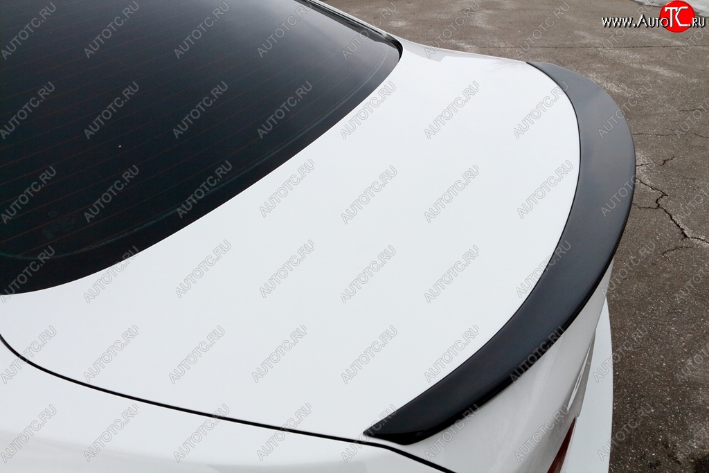 8 799 р. Лип спойлер BSM  BMW 5 серия  F10 (2009-2013) седан дорестайлинг (Неокрашенный)  с доставкой в г. Кемерово