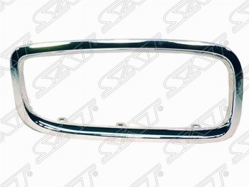 1 199 р. Правый молдинг решетки радиатора SAT BMW 7 серия E65,E66, E67, E68 дорестайлинг, седан (2001-2005)  с доставкой в г. Кемерово. Увеличить фотографию 4