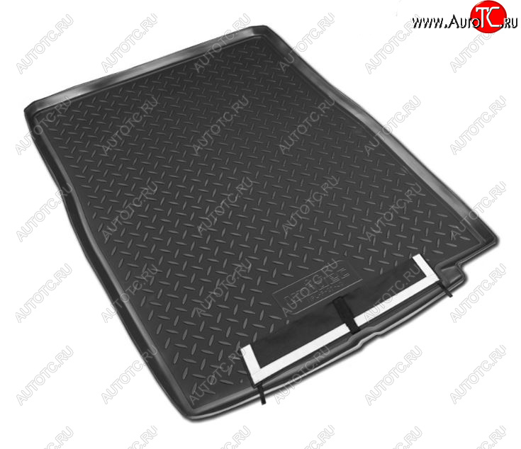3 379 р. Коврик багажника Norplast Unidec (Long-F02)  BMW 7 серия  F01-F04 (2008-2015) седан (Черный, с погрузочным ковриком (фартуком))  с доставкой в г. Кемерово