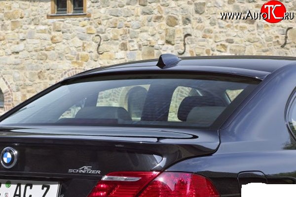 7 299 р. Козырёк на заднее лобовое стекло AC Shnitzer BMW 7 серия E65,E66, E67, E68 дорестайлинг, седан (2001-2005)  с доставкой в г. Кемерово