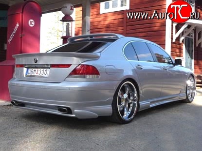 10 099 р. Лип спойлер Hamman V2 BMW 7 серия E65,E66, E67, E68 дорестайлинг, седан (2001-2005) (Неокрашенный)  с доставкой в г. Кемерово